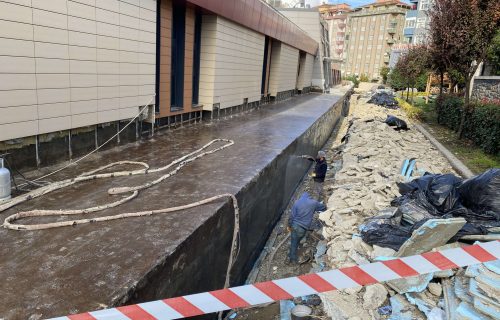 Maltepe Belediyesi altyapı projelerinde kullanılan polyurea su yalıtımı çözümleri.