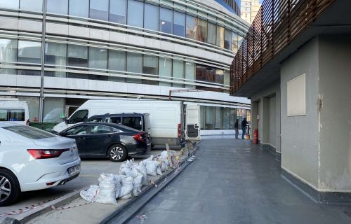 İstinye Hastaneleri peyzaj su yalıtımı ve izolasyon çalışması.